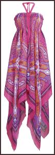Handkerchief Maxi Dress