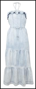 River Island Double Denim Maxi Dress �34.99.
