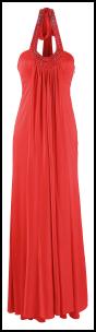 Littlewoods Ireland - Elements Ring Embellished Coral Maxi Dress.