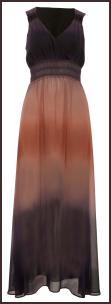 Grecian Boho Holiday Dip Dye Eveningwear Maxi Dress �45 - M&Co