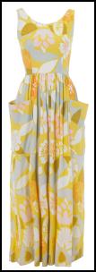 Original vintage 1970s jumpsuit maxi dress from Beyond Retro.