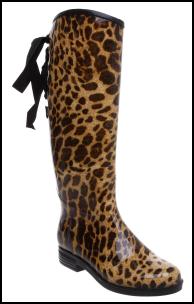 Animal Print Wellington Boots For AW11/12