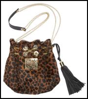 Animal Print Leopard Drawstring Bag for Winter 2011/12