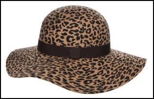 Women's Biba Floppy Print Hat Fashion