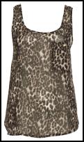Animal Print Shell Top for Winter 2011/12
