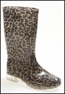 Animal Print Wellie Boots for Winter 2011/12