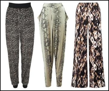 Animal Print Trousers Winter 2011/12