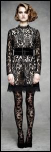 Marks & Spencer AW11- Historical Romance Black Lace Dress.