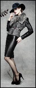 Marks & Spencer AW11 - Retro Glamour. Limited Collection Jacket �120, Belt �5, Skirt �99.