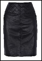 Oasis AW11 - Leather Skirt.