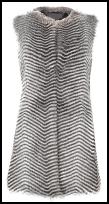Zebra Shorter Gilet.