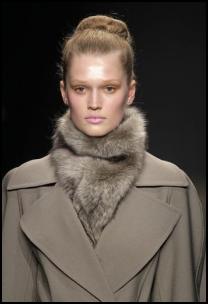 Classic Topstitched Coat by Donna Karan.