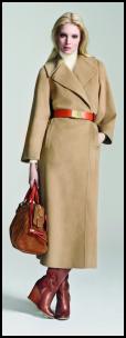 Jaeger AW11 Camel Wrap Warwick Coat.