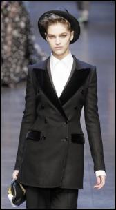 Dolce & Gabbana Catwalk Boy Coats.