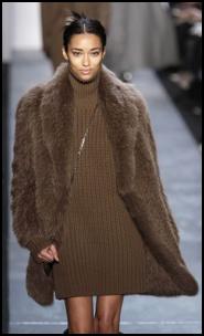Cocoon Fur Coat.