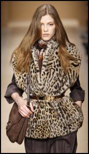 Dior Leopard Printed Mink Gilet.