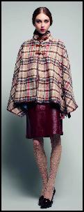 Tartan Cape Fashion Trend