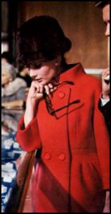 Audrey Hepburn - Red Givenchy Coat - 1961 Breakfast at Tiffanys 