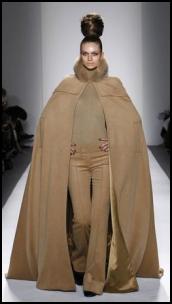 Floor Length Camel Cape Zang Toi AW11.