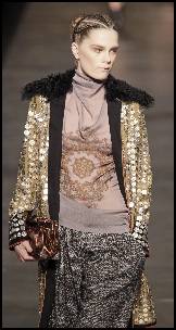 Christmas Glamour - Etro AW11 Sequin Coat