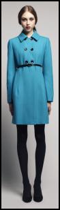 Turquoise Coat by Oasis.