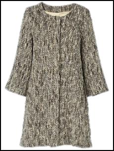 Camel Tweed Coat.