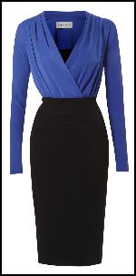 Antonio Cobalt Blue Dress �200 Mary Portas