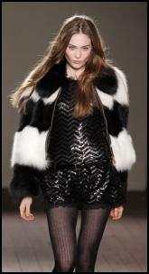 Moschino Cheap and Chic AW11 Catwalk Sequin Shorts.