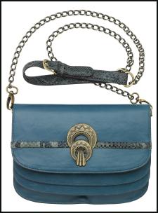 River Island AW11 - Teal Handbag.