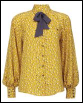 Debenhams AW11 Yellow Print Blouse.