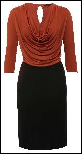 M&Co Boutique Colour Block Dress.