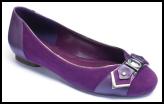 Purple Ballerina Shoe.