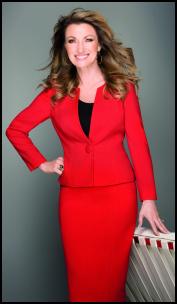 Jane Seymour Wears CC AW11 Red Suit.