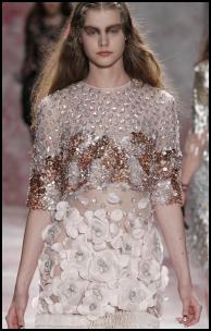 Prabal Gurung AW11 Swarovski Crystal Gemstone Beaded Dress.