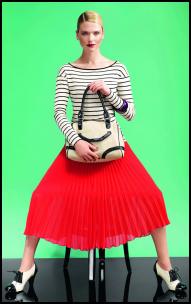 Dorothy Perkins Pleated Red Skirt.