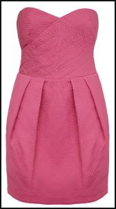 ASOS AW11 - Bustier Pink Mini Prom Dress.