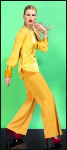 Dorothy Perkins AW11 Yellow Palazzo Pants.