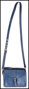 Small Blue Shoulder/Across Body Bag.