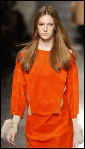 Orange Catwalk Fashion - Aquascutum AW11 Womenswear.