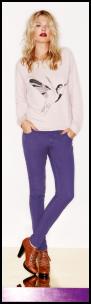 Dorothy Perkins - Purple Jeans.