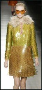 Golden Sequins From Prada.