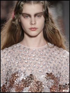 Prabal Gurung AW11 Swarovski Crystal Gemstone Beaded Dress.