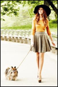 Next AW11 Hoxton Girls - Swing Sweater, Skater Skirt.