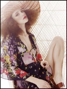 River Island Chelsea Girl Dress and Hat.