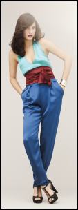 Marks and Spencer Blue Jumpsuit.