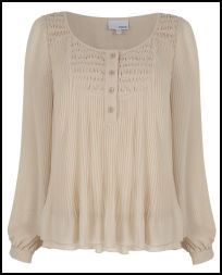 Finely Pleated Blouse - Summer 2011.