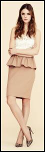 Peplum Skirt.