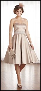 Nude Satin Prom/Wedding Occasion Dress - Debenhams 2012.