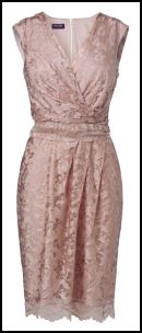 Wrap Pink Lace Cocktail Dress - Phase Eight.