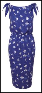 Apricot SS12 - Rich Blue Floral Dress.